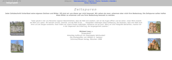 Bildschirmfoto-zeitspuren Web-Projekte